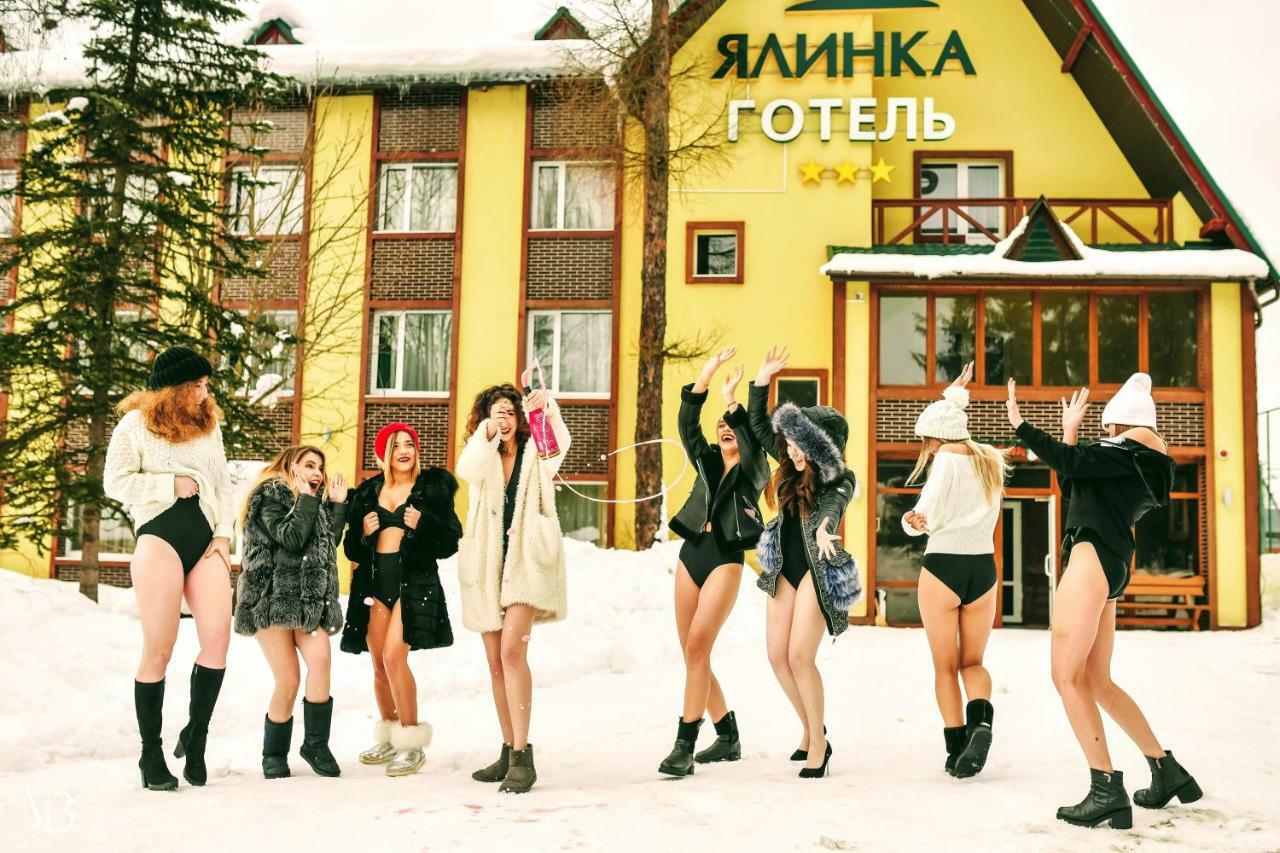 Ялинка Готель Vyshkiv Exterior photo